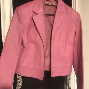 Cute pink jacket Size 10